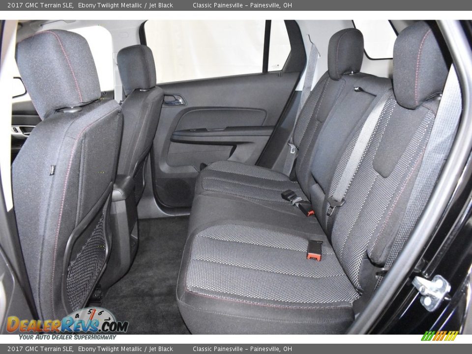 2017 GMC Terrain SLE Ebony Twilight Metallic / Jet Black Photo #8