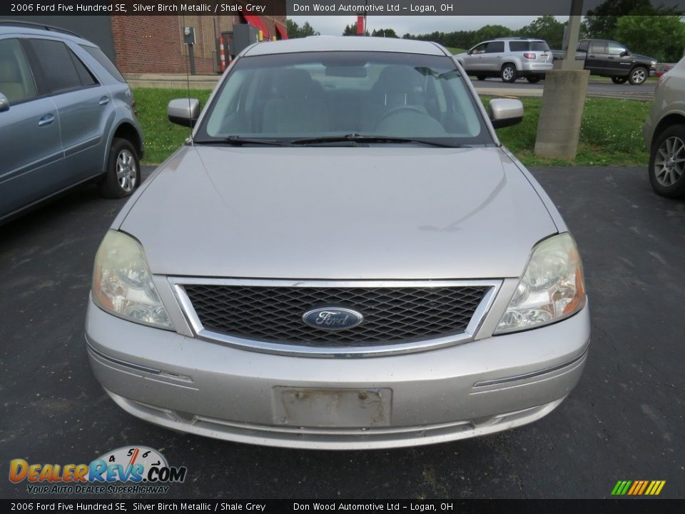 2006 Ford Five Hundred SE Silver Birch Metallic / Shale Grey Photo #5