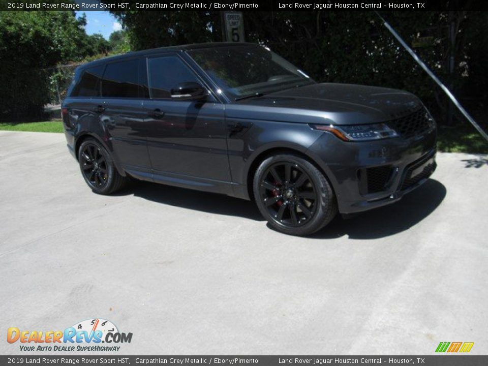 2019 Land Rover Range Rover Sport HST Carpathian Grey Metallic / Ebony/Pimento Photo #1