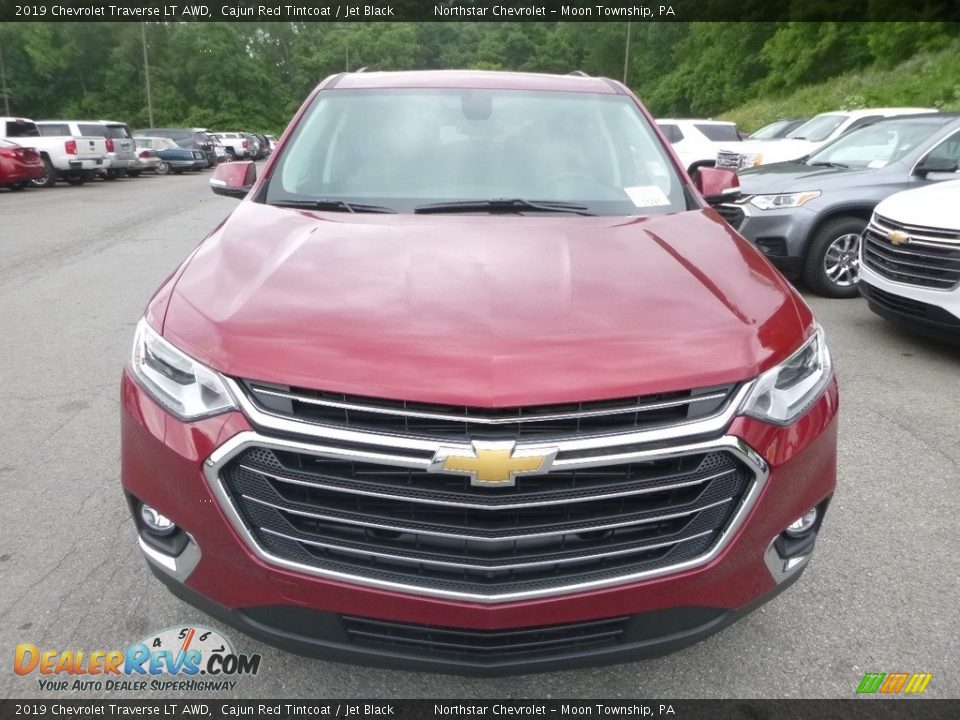 2019 Chevrolet Traverse LT AWD Cajun Red Tintcoat / Jet Black Photo #8