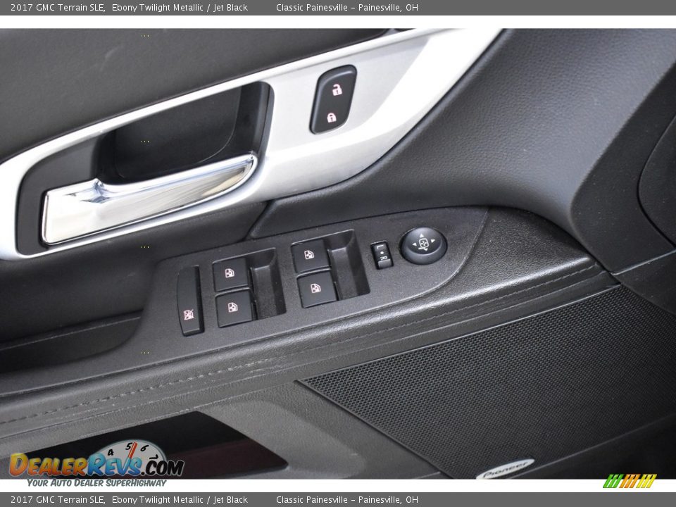 2017 GMC Terrain SLE Ebony Twilight Metallic / Jet Black Photo #10