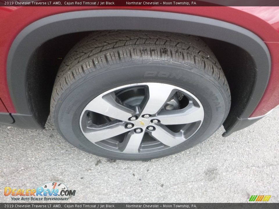 2019 Chevrolet Traverse LT AWD Cajun Red Tintcoat / Jet Black Photo #9