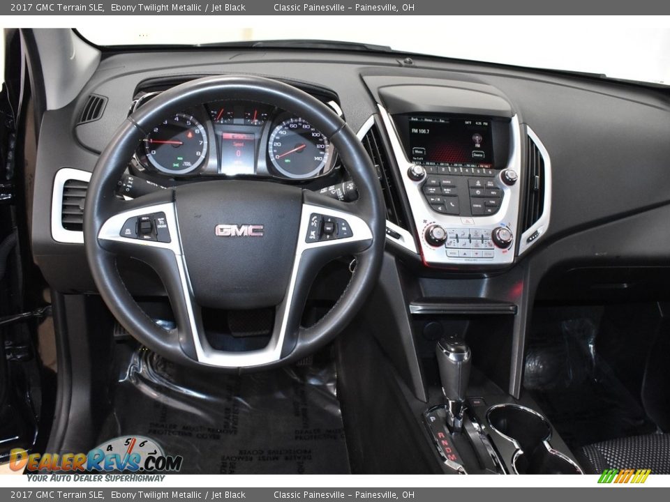 2017 GMC Terrain SLE Ebony Twilight Metallic / Jet Black Photo #11