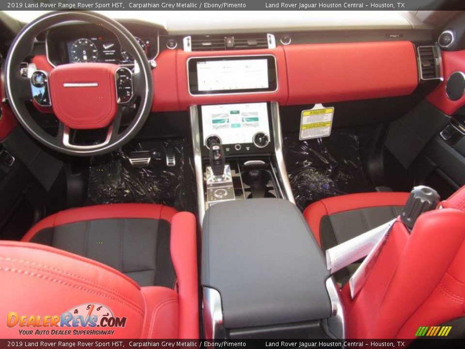 2019 Land Rover Range Rover Sport HST Carpathian Grey Metallic / Ebony/Pimento Photo #4