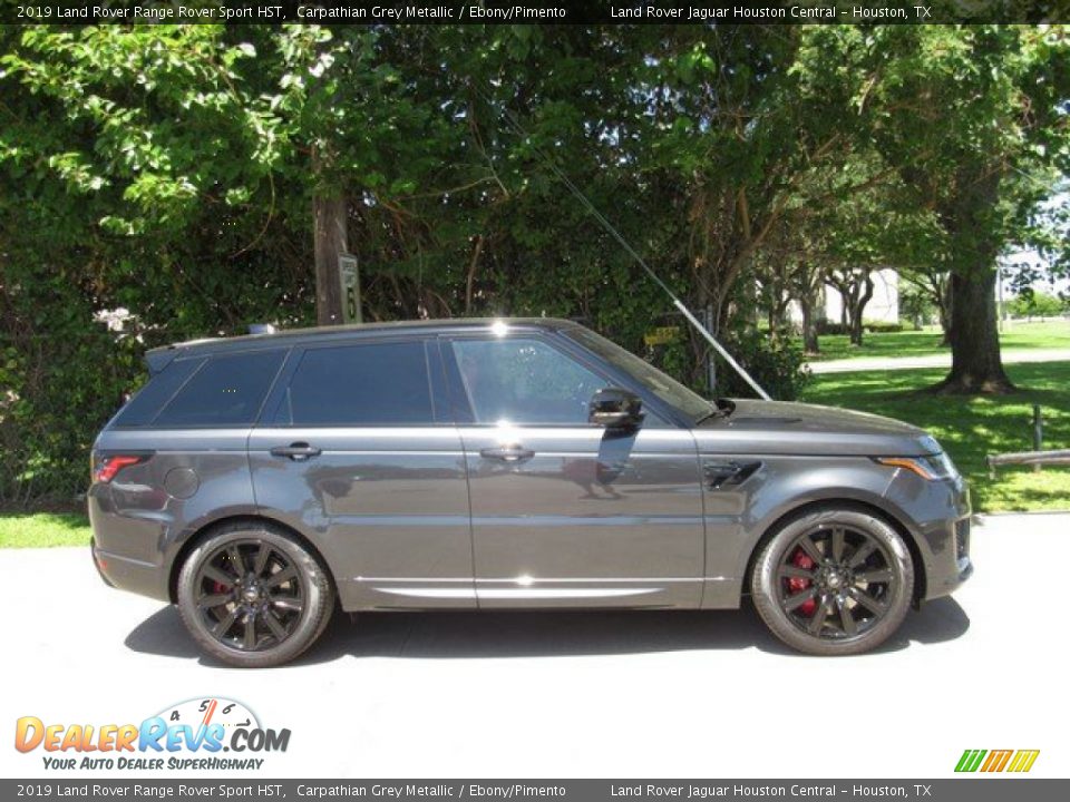 2019 Land Rover Range Rover Sport HST Carpathian Grey Metallic / Ebony/Pimento Photo #6