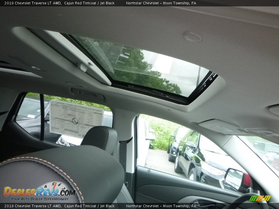 2019 Chevrolet Traverse LT AWD Cajun Red Tintcoat / Jet Black Photo #12