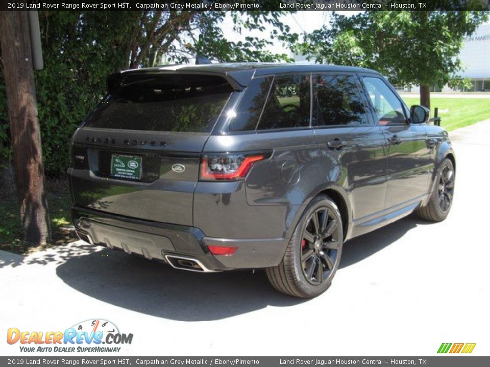 2019 Land Rover Range Rover Sport HST Carpathian Grey Metallic / Ebony/Pimento Photo #7
