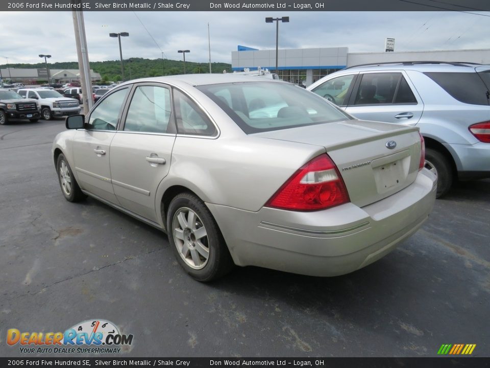 2006 Ford Five Hundred SE Silver Birch Metallic / Shale Grey Photo #11