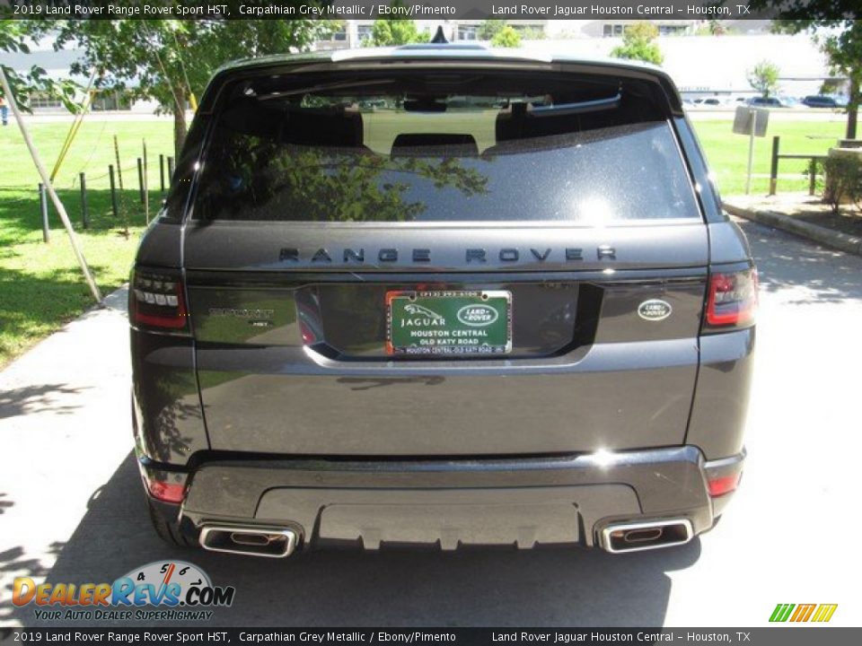 2019 Land Rover Range Rover Sport HST Carpathian Grey Metallic / Ebony/Pimento Photo #8