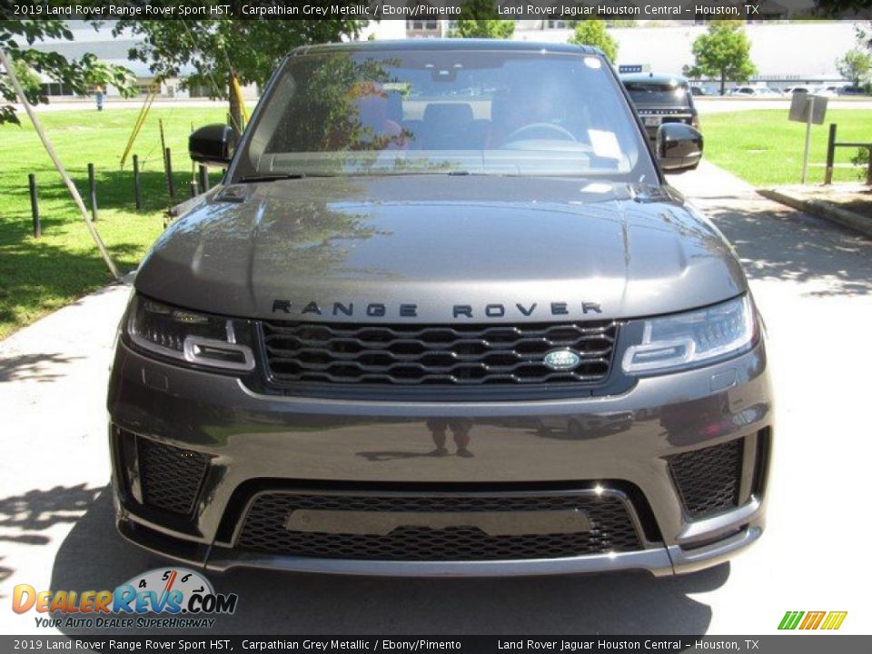 2019 Land Rover Range Rover Sport HST Carpathian Grey Metallic / Ebony/Pimento Photo #9