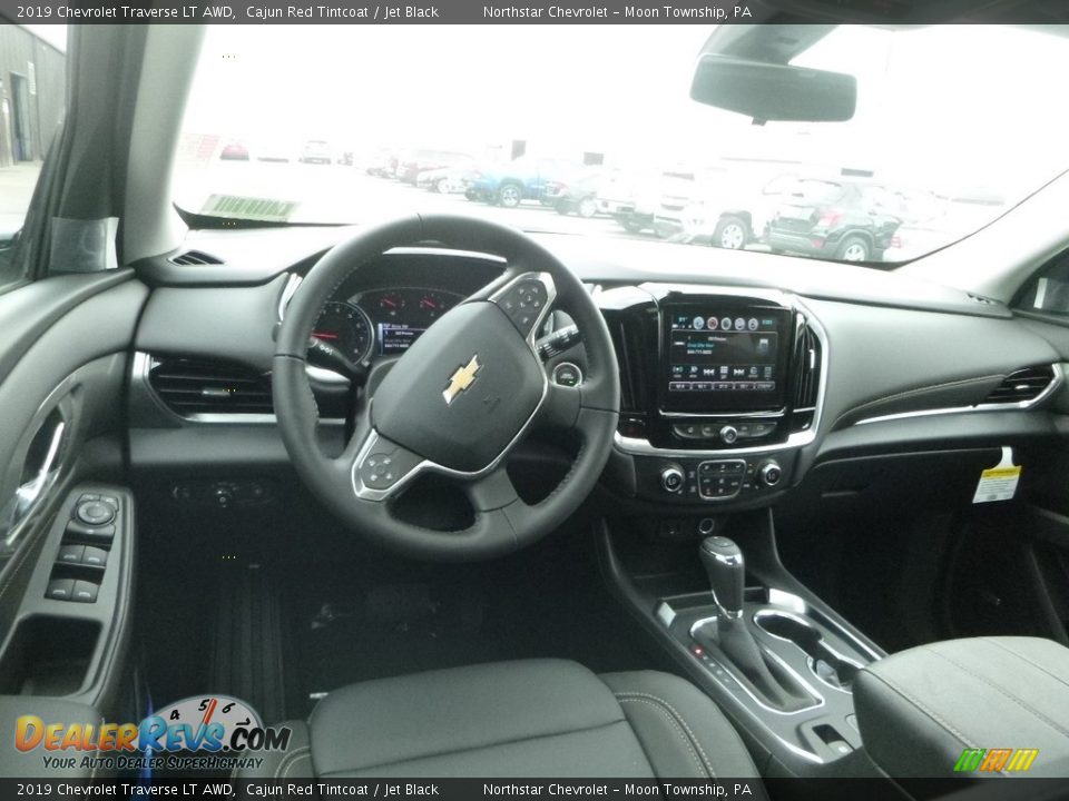 2019 Chevrolet Traverse LT AWD Cajun Red Tintcoat / Jet Black Photo #15