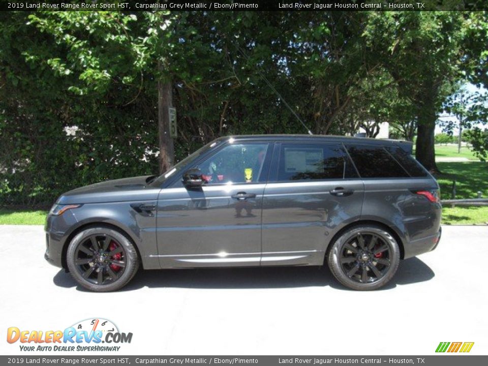 2019 Land Rover Range Rover Sport HST Carpathian Grey Metallic / Ebony/Pimento Photo #11