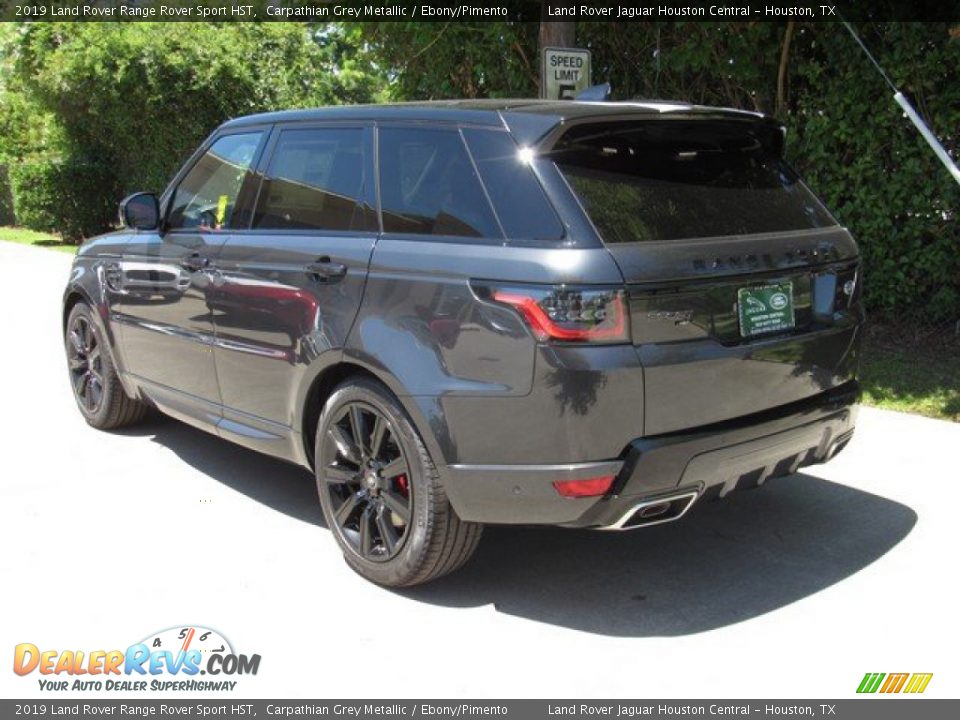 2019 Land Rover Range Rover Sport HST Carpathian Grey Metallic / Ebony/Pimento Photo #12