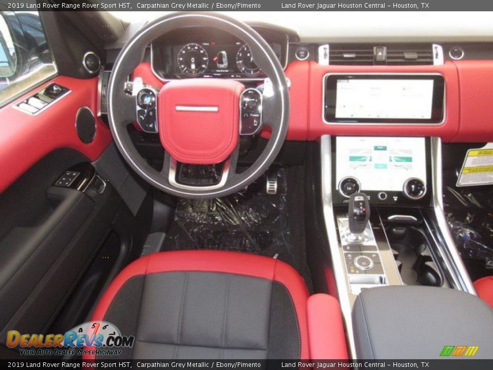 2019 Land Rover Range Rover Sport HST Carpathian Grey Metallic / Ebony/Pimento Photo #14