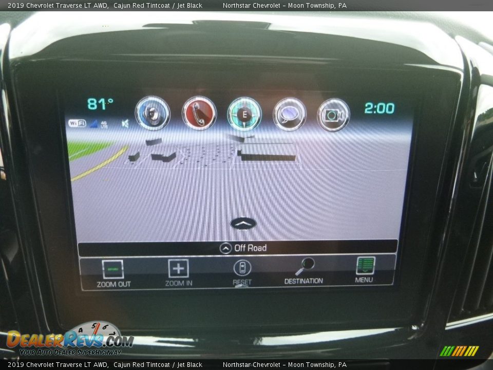 2019 Chevrolet Traverse LT AWD Cajun Red Tintcoat / Jet Black Photo #20