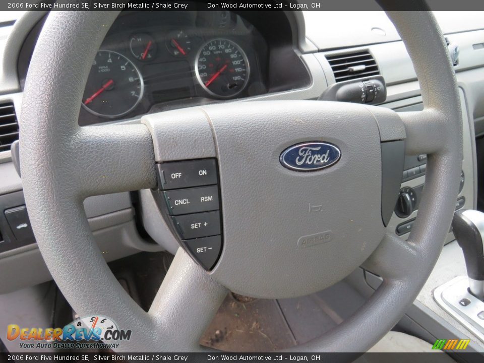 2006 Ford Five Hundred SE Silver Birch Metallic / Shale Grey Photo #19