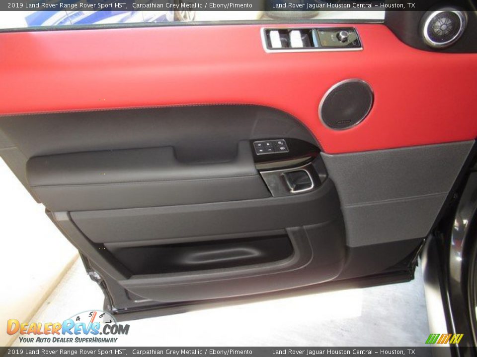 2019 Land Rover Range Rover Sport HST Carpathian Grey Metallic / Ebony/Pimento Photo #23