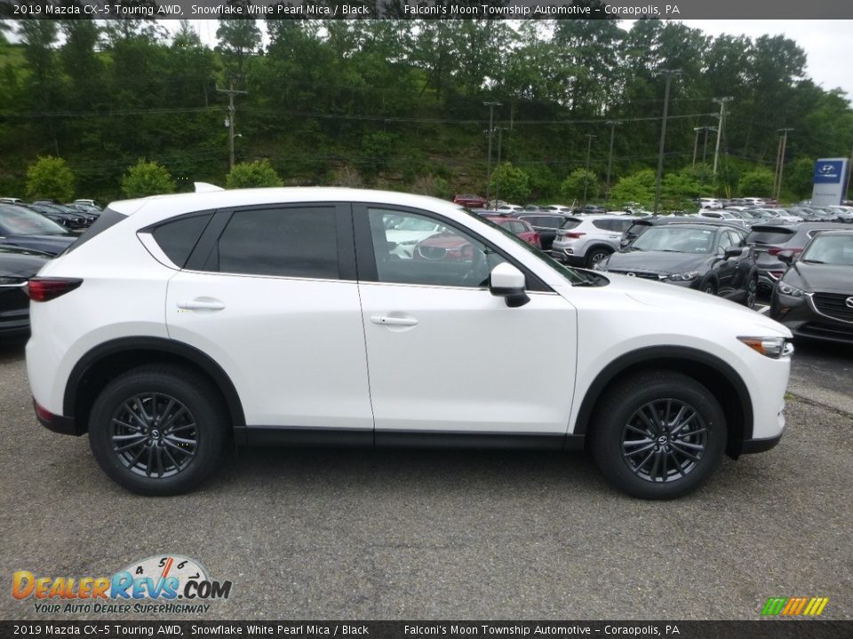 2019 Mazda CX-5 Touring AWD Snowflake White Pearl Mica / Black Photo #1