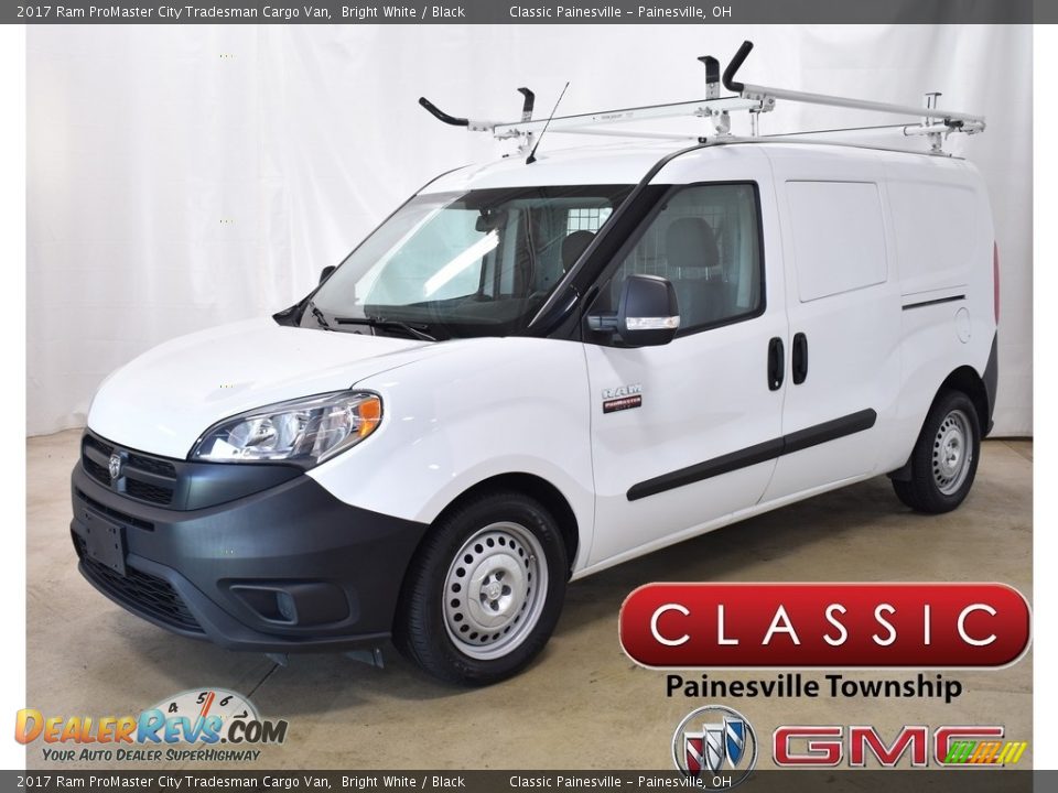 2017 Ram ProMaster City Tradesman Cargo Van Bright White / Black Photo #1