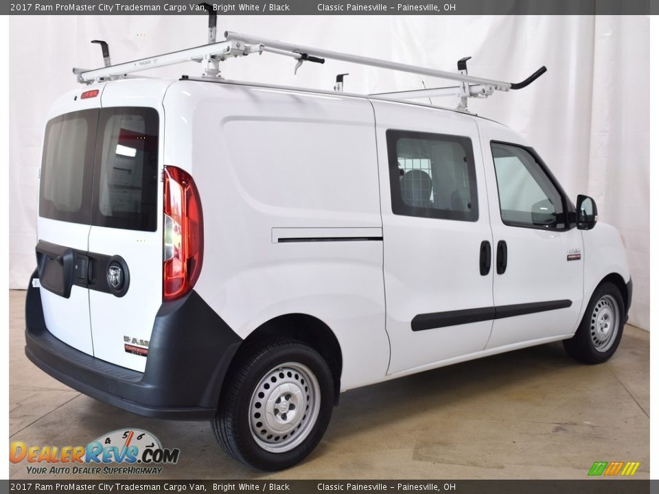 2017 Ram ProMaster City Tradesman Cargo Van Bright White / Black Photo #2