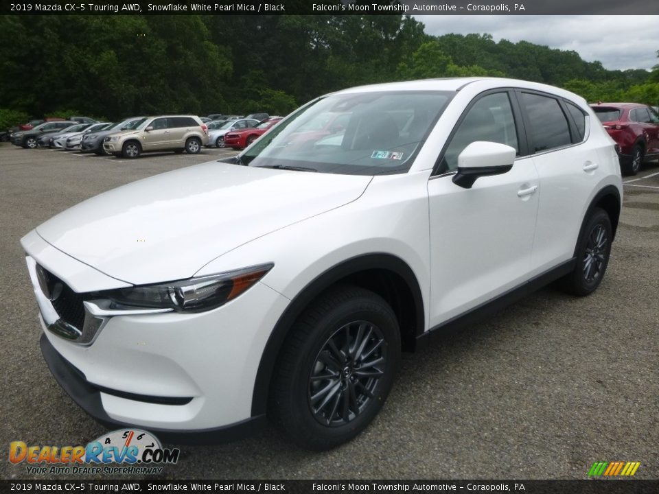 2019 Mazda CX-5 Touring AWD Snowflake White Pearl Mica / Black Photo #5