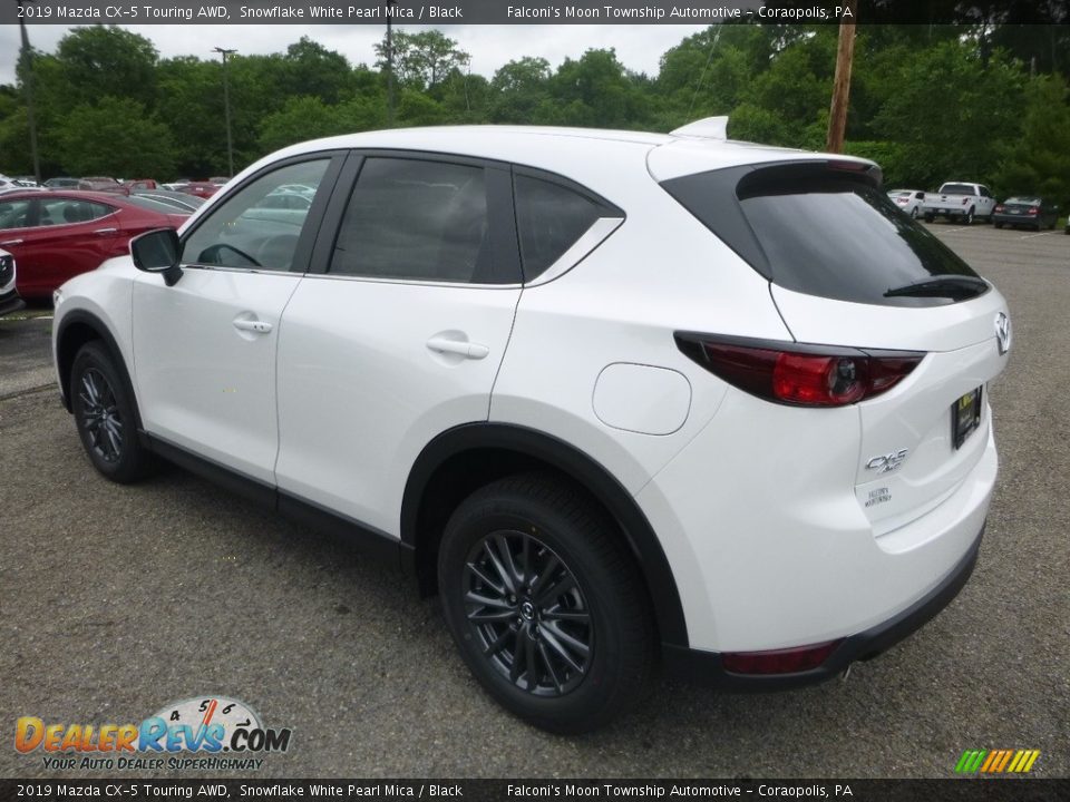 2019 Mazda CX-5 Touring AWD Snowflake White Pearl Mica / Black Photo #6
