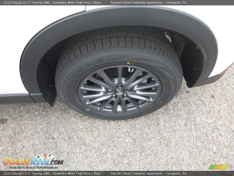 2019 Mazda CX-5 Touring AWD Snowflake White Pearl Mica / Black Photo #7