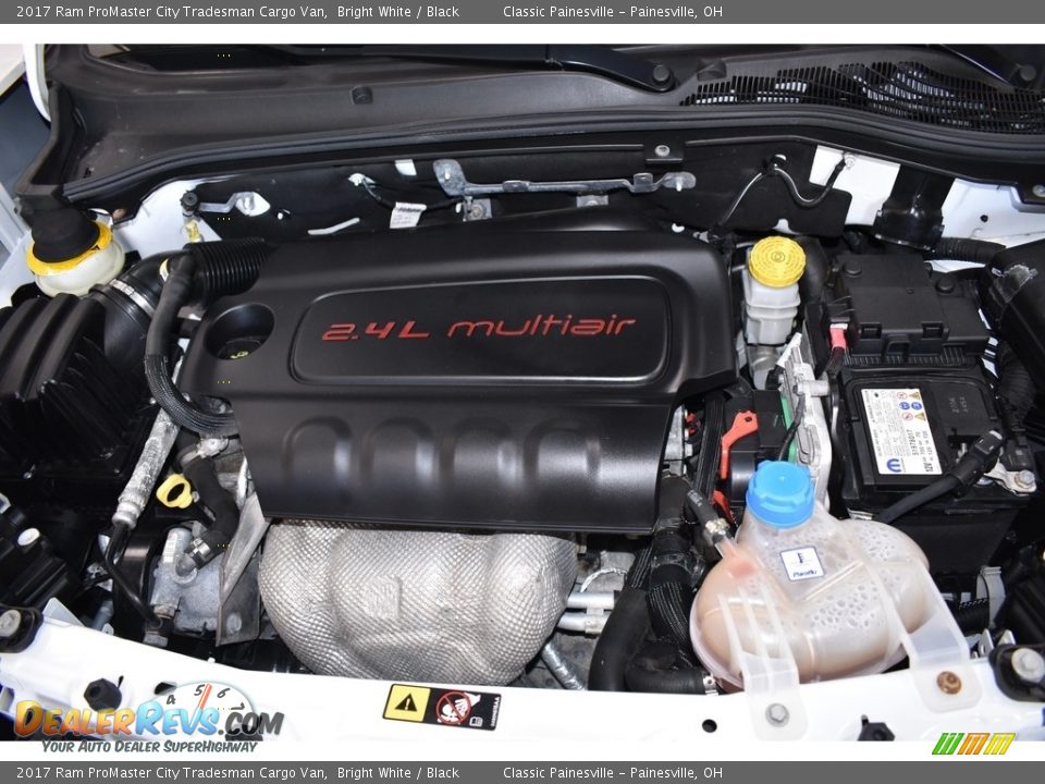 2017 Ram ProMaster City Tradesman Cargo Van Bright White / Black Photo #6