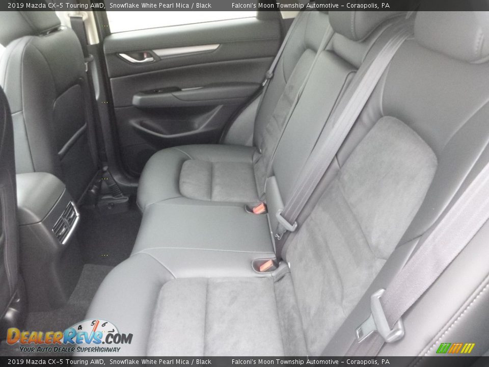 2019 Mazda CX-5 Touring AWD Snowflake White Pearl Mica / Black Photo #8