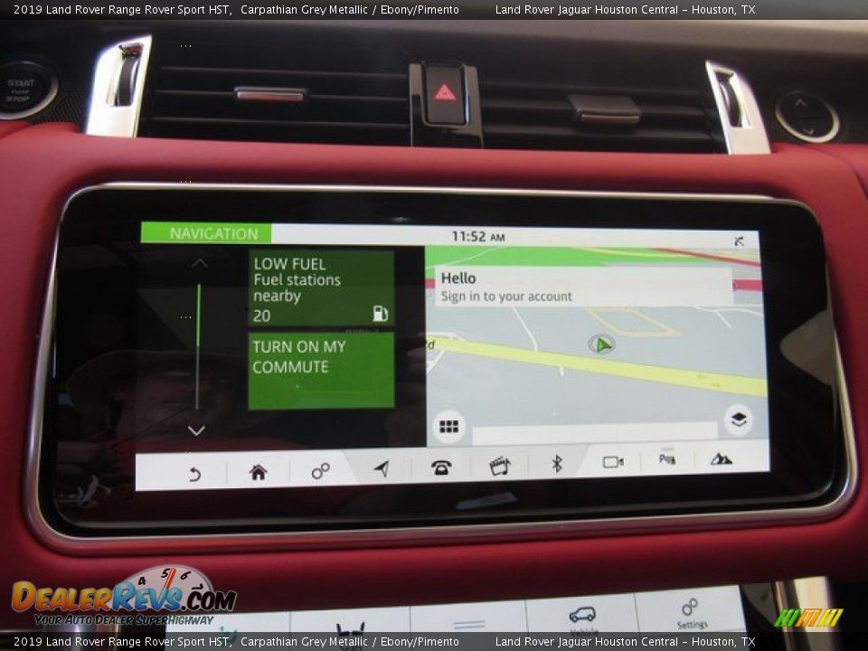 Navigation of 2019 Land Rover Range Rover Sport HST Photo #33