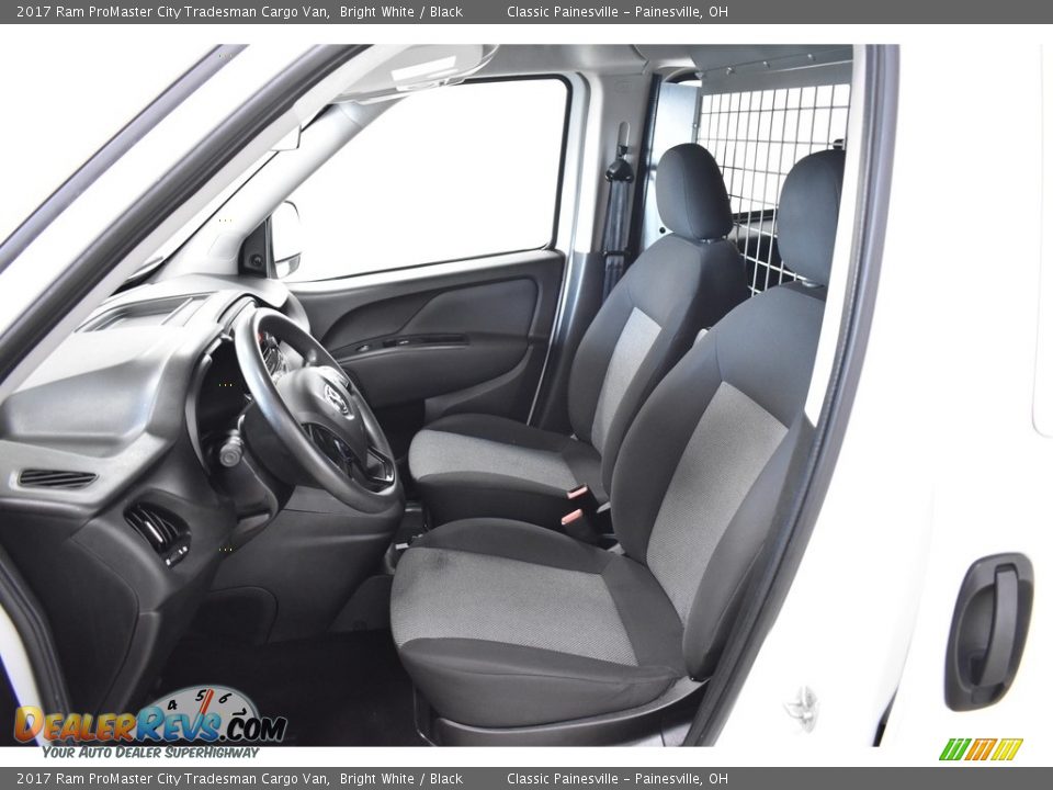 2017 Ram ProMaster City Tradesman Cargo Van Bright White / Black Photo #7