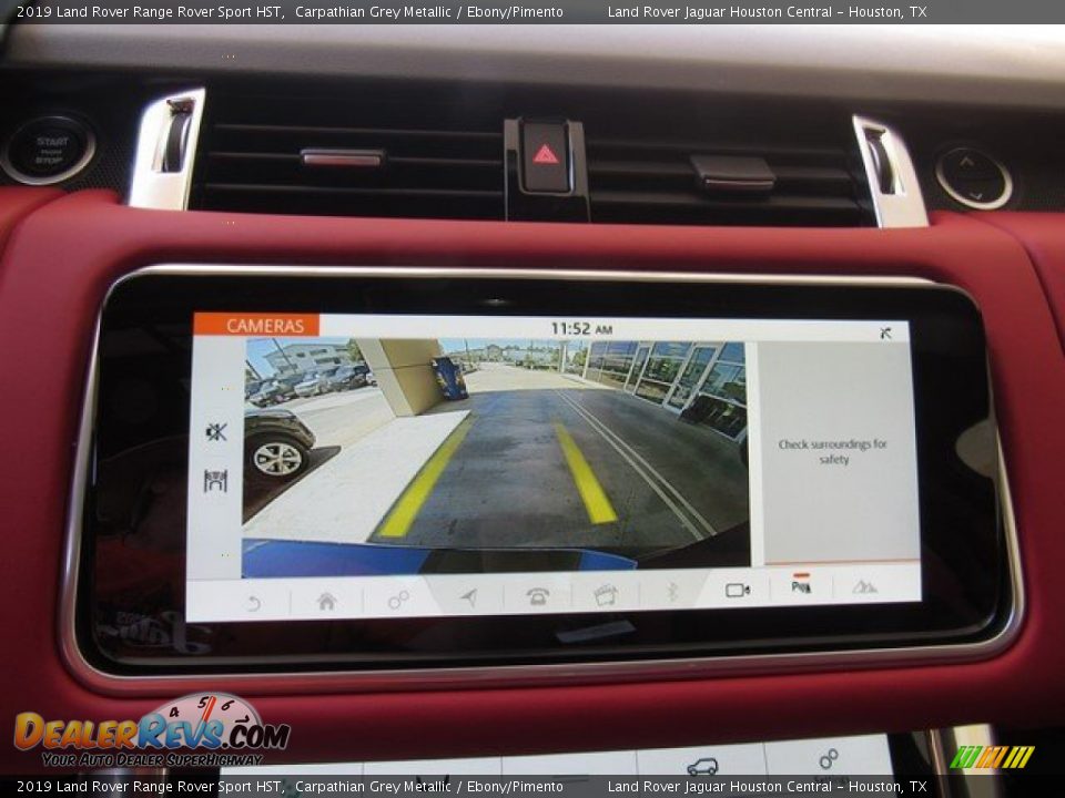 2019 Land Rover Range Rover Sport HST Carpathian Grey Metallic / Ebony/Pimento Photo #34