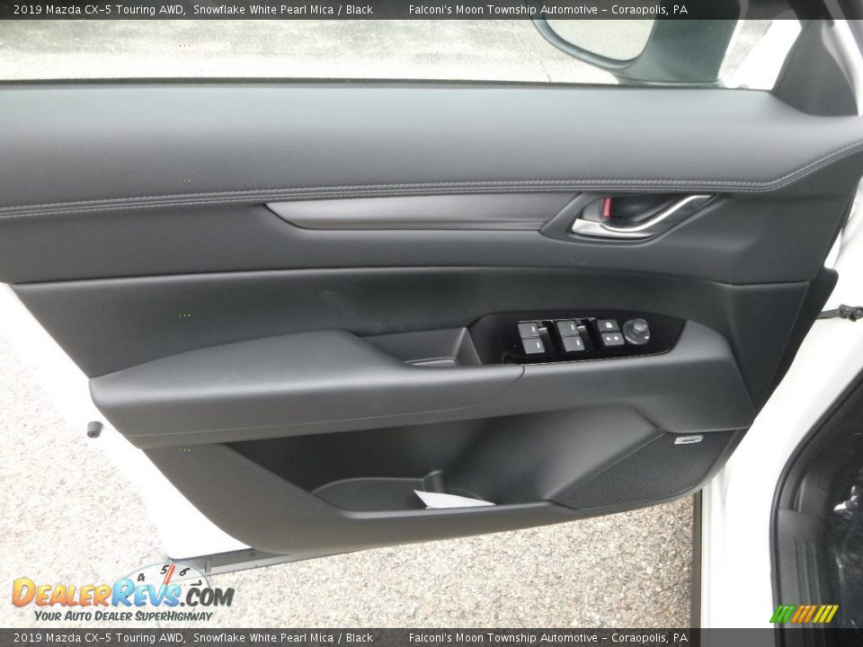 2019 Mazda CX-5 Touring AWD Snowflake White Pearl Mica / Black Photo #10