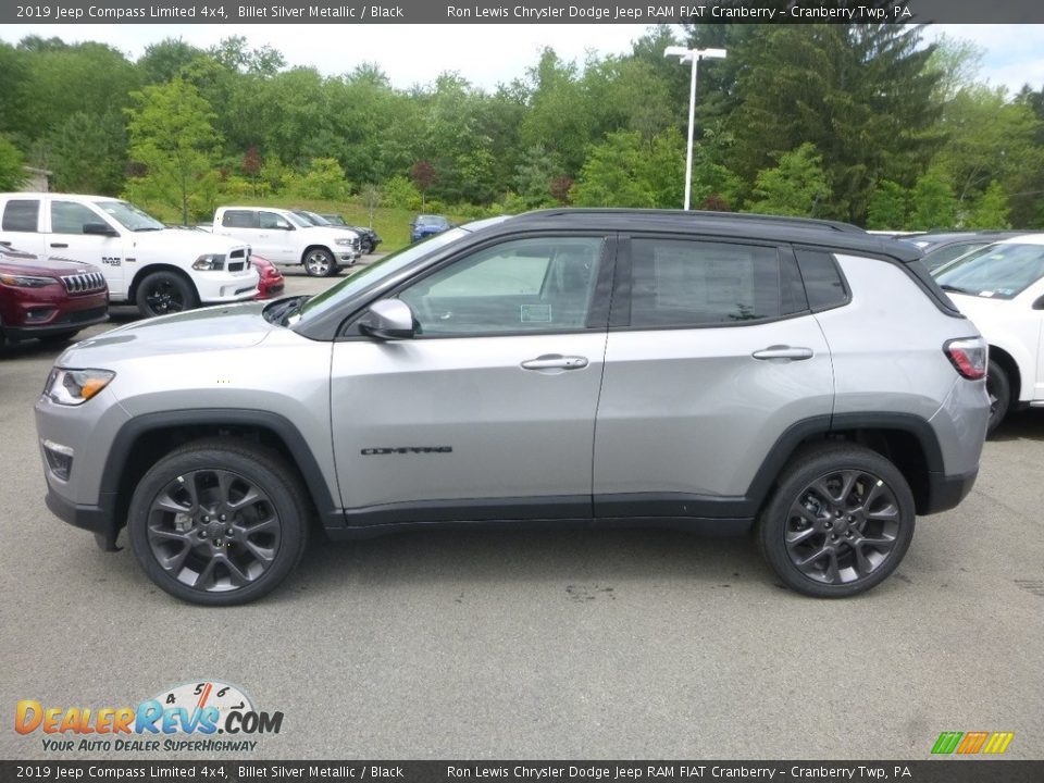 2019 Jeep Compass Limited 4x4 Billet Silver Metallic / Black Photo #2