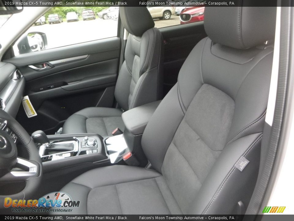 2019 Mazda CX-5 Touring AWD Snowflake White Pearl Mica / Black Photo #11