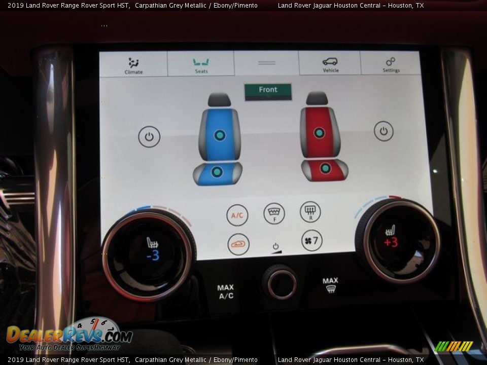 2019 Land Rover Range Rover Sport HST Carpathian Grey Metallic / Ebony/Pimento Photo #36