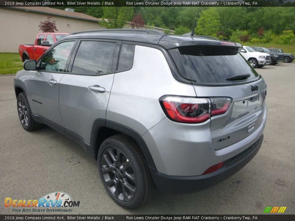 2019 Jeep Compass Limited 4x4 Billet Silver Metallic / Black Photo #3