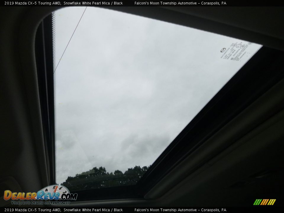 2019 Mazda CX-5 Touring AWD Snowflake White Pearl Mica / Black Photo #13