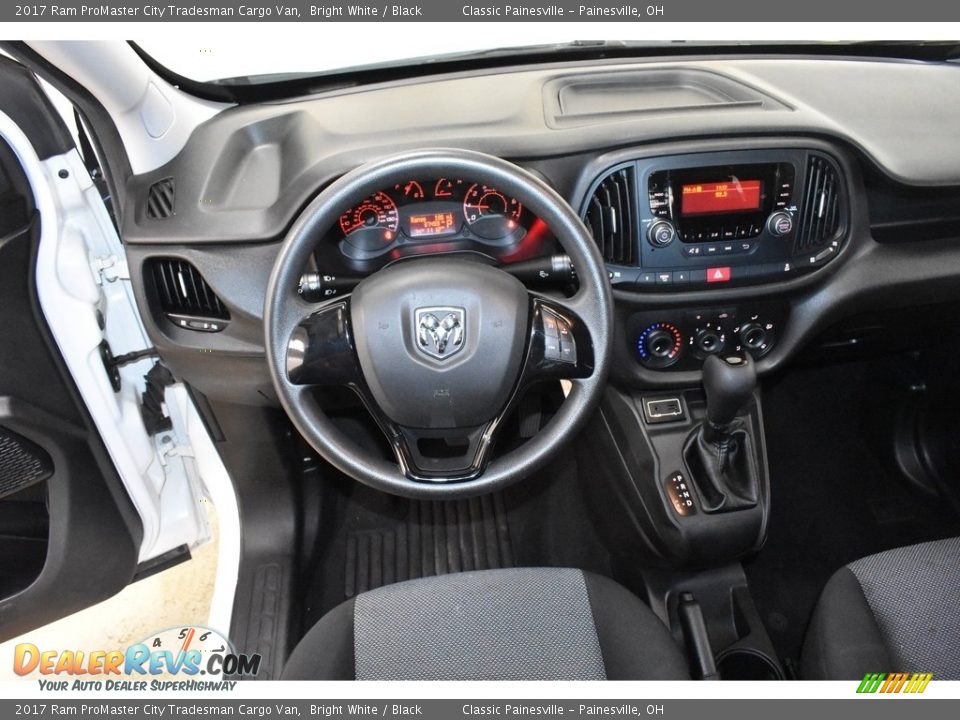 2017 Ram ProMaster City Tradesman Cargo Van Bright White / Black Photo #12