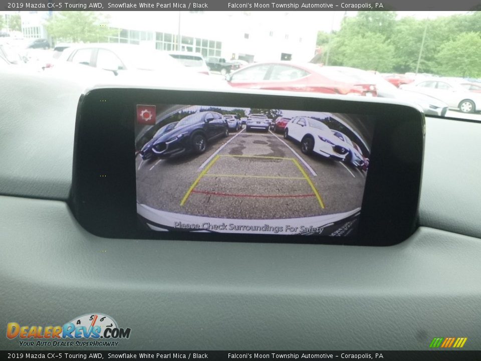 2019 Mazda CX-5 Touring AWD Snowflake White Pearl Mica / Black Photo #15