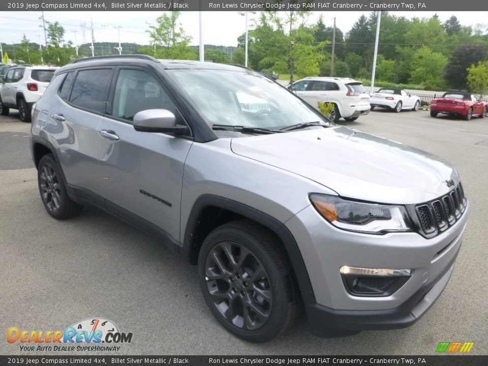 2019 Jeep Compass Limited 4x4 Billet Silver Metallic / Black Photo #7
