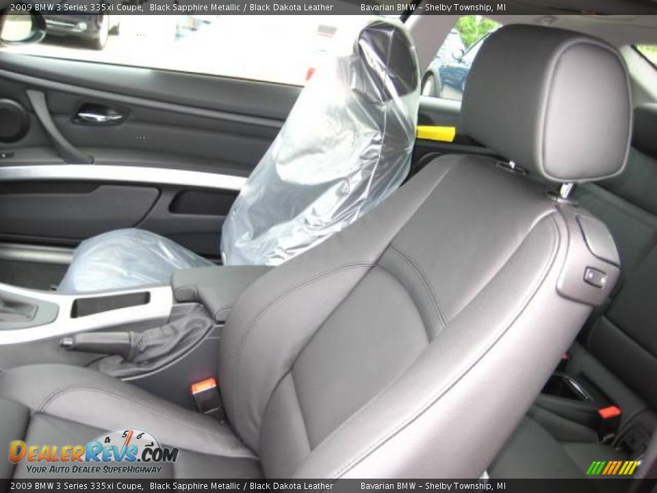 2009 BMW 3 Series 335xi Coupe Black Sapphire Metallic / Black Dakota Leather Photo #11
