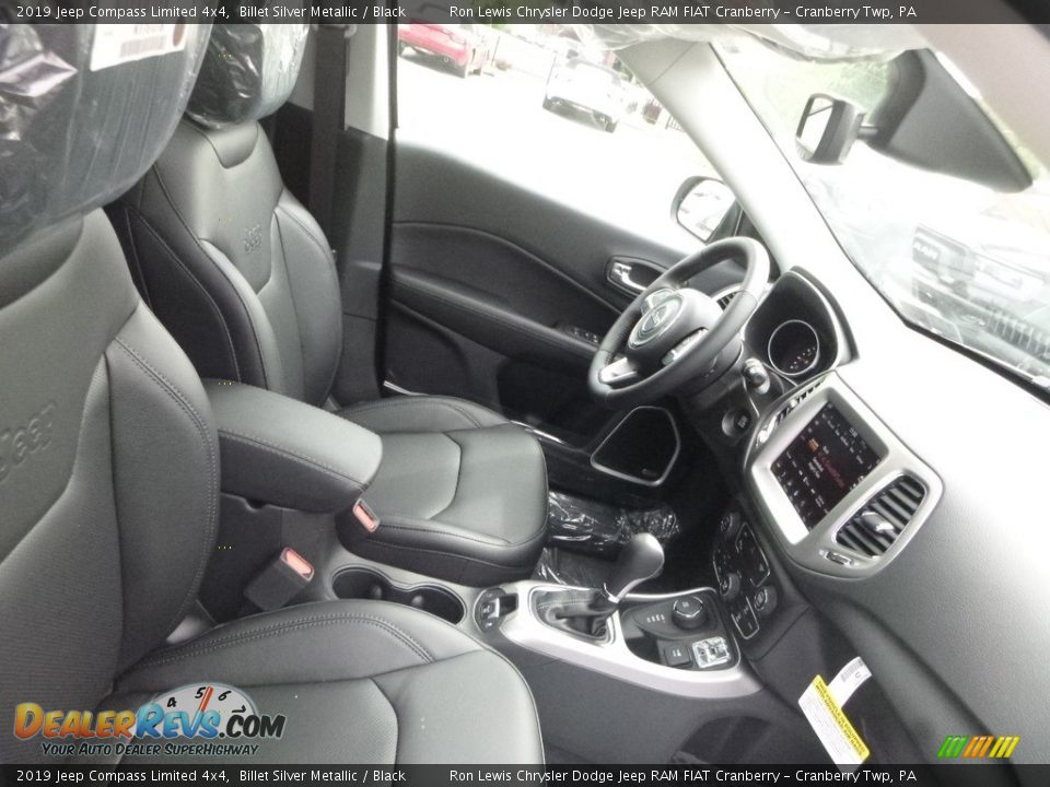 2019 Jeep Compass Limited 4x4 Billet Silver Metallic / Black Photo #10