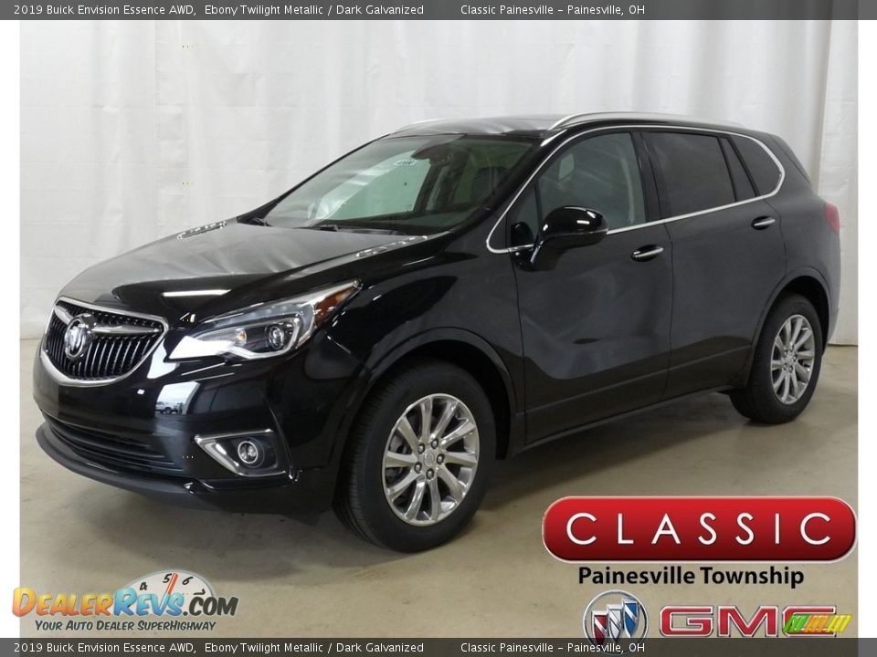 2019 Buick Envision Essence AWD Ebony Twilight Metallic / Dark Galvanized Photo #1