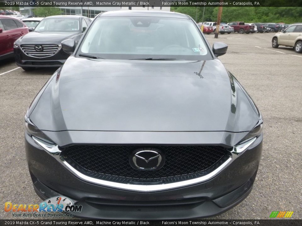 2019 Mazda CX-5 Grand Touring Reserve AWD Machine Gray Metallic / Black Photo #4