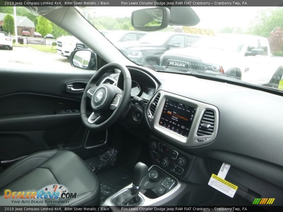 2019 Jeep Compass Limited 4x4 Billet Silver Metallic / Black Photo #11