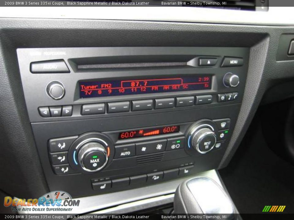 2009 BMW 3 Series 335xi Coupe Black Sapphire Metallic / Black Dakota Leather Photo #13