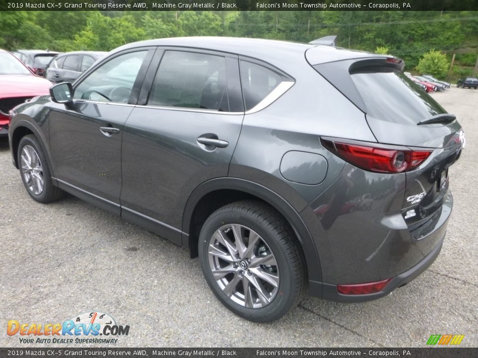 2019 Mazda CX-5 Grand Touring Reserve AWD Machine Gray Metallic / Black Photo #6