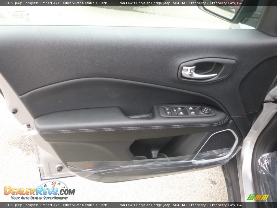 2019 Jeep Compass Limited 4x4 Billet Silver Metallic / Black Photo #14
