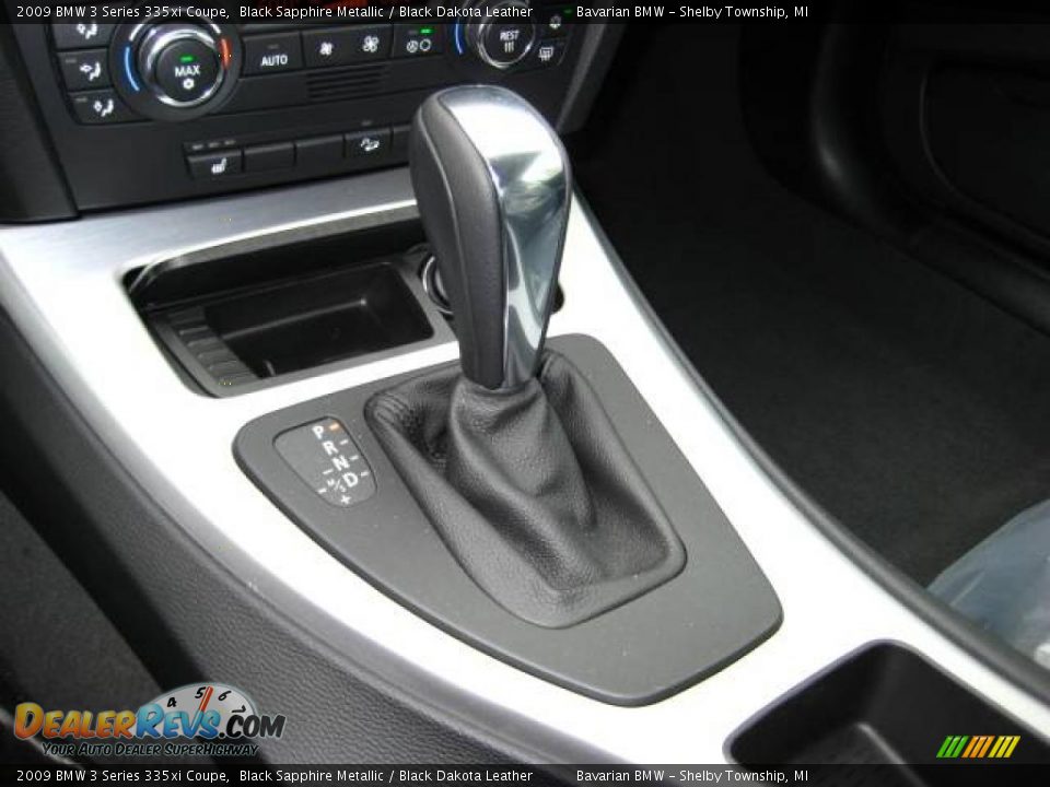 2009 BMW 3 Series 335xi Coupe Black Sapphire Metallic / Black Dakota Leather Photo #14
